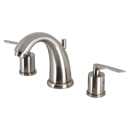 Kingston Brass KB8988SVL Widespread Bathroom Faucet with Pop-Up Drain, Brushed Nickel KB8988SVL